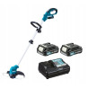 tagliaerba a batteria makita 10,8 v 119,5 cm [ur100dwae]