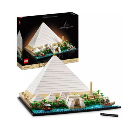 lego architecture la grande piramide di giza [21058]