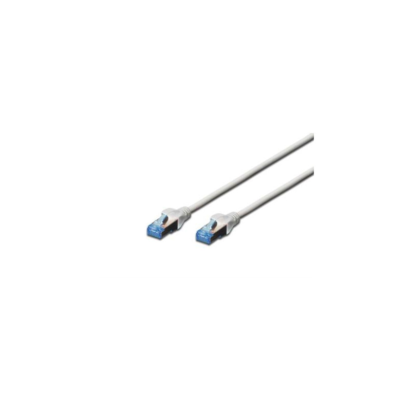 Patchkabel digitus rj45 sf/utp cat5e 3.00m grau hebelschutz [dk-1532-030]