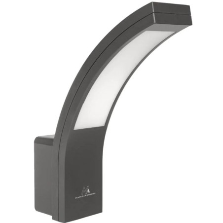 lampada maclean da facciata led rivestimento delle pareti 10w nero