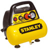 compressore stanley compressore autolubrificante 6l + set pneumatico