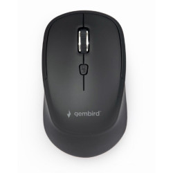 mouse gembird ottico wireless 4 pulsanti 1600dpi nero [musw-4b-05]