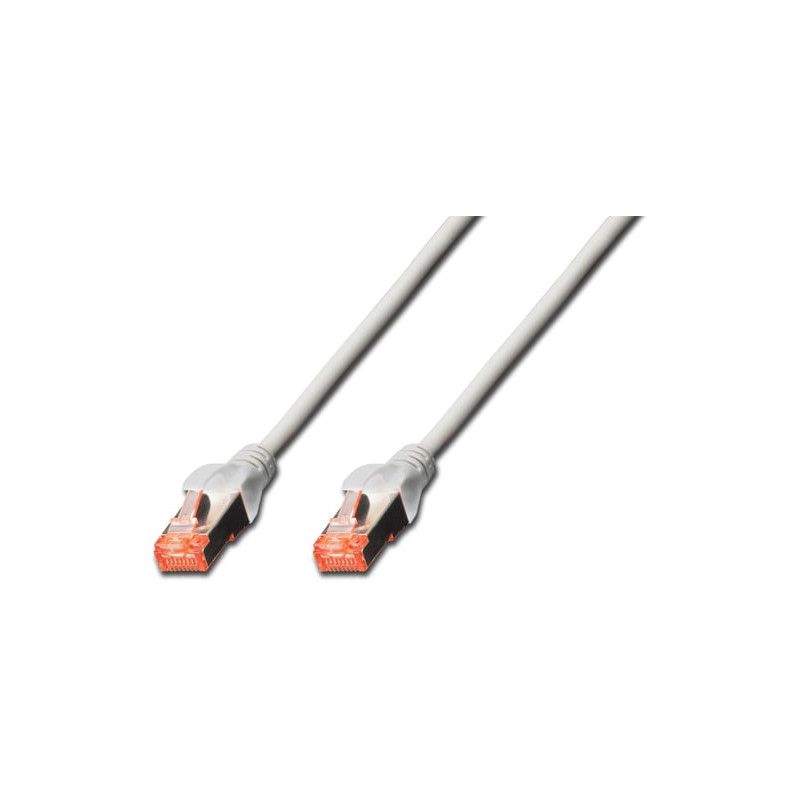 Patchkabel digitus rj45 s/ftp cat6 7.00m grau hebelschutz [dk-1644-070]