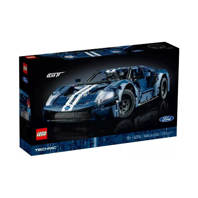 gioco da costruzione lego technic ford gt 2022 1:12 1466pz [42154]