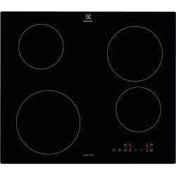 piano cottura electrolux eib60424ck ad induzione con 4 zone nero