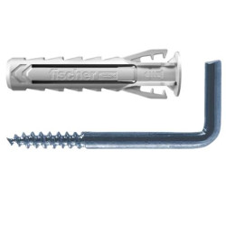 tassello fischer sx plus 4x20mm g k con gancio argento