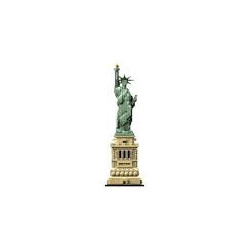 gioco da costruzione lego architecture statue of liberty 1685pz [21042]