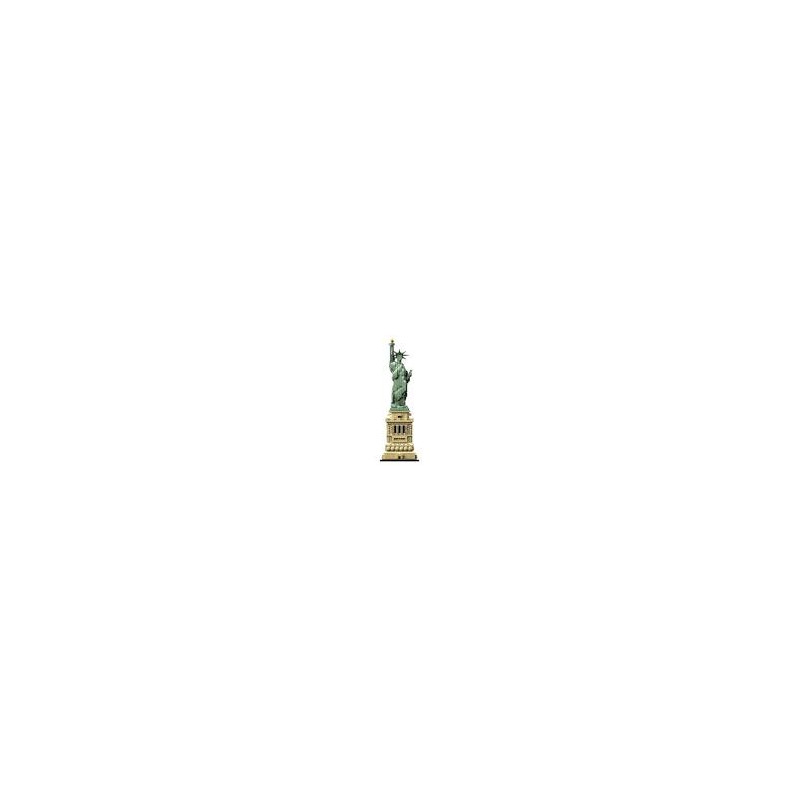 gioco da costruzione lego architecture statue of liberty 1685pz [21042]