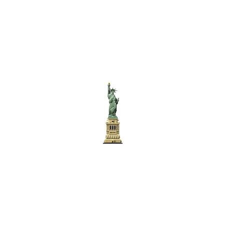 gioco da costruzione lego architecture statue of liberty 1685pz [21042]
