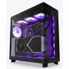 case nzxt h6 flow rgb midi tower in vetro temperato nero [cc-h61fb-r1]