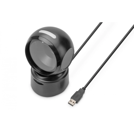 lettore codici a barre digitus da-81005 1d 2d desktop 200 scansioni/min