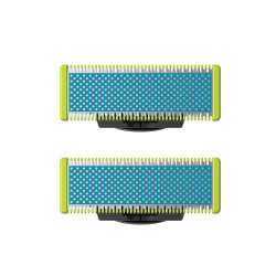 lama per rasatura philips oneblade blu/verde 2pz [qp225/50]