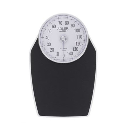 bilancia pesapersone adler ad 8177 meccanica max 150kg bianco/grigio