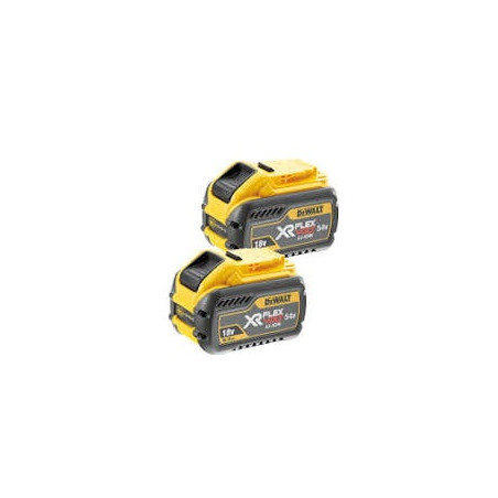 batteria dewalt 18/54v 9.0/3.0ah dcb547 giallo/nero 2pz [dcb547x2]