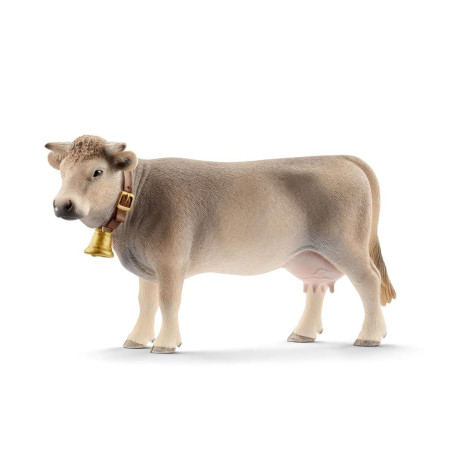 schleich farm world braunvieh kuh multicolore [13874]