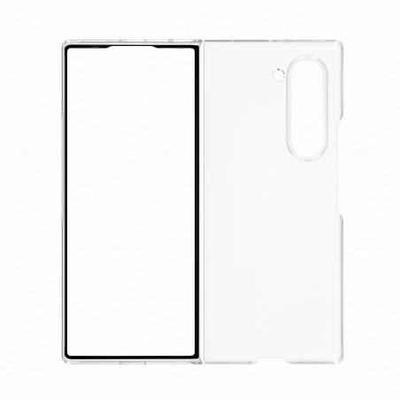 custodia samsung clear case smapp per galaxy z fold6 trasparente