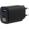 alimentatore gembird usb qc3.0 1xusb-c 30w nero [ta-uc-pdqc30lcd-bk-01]