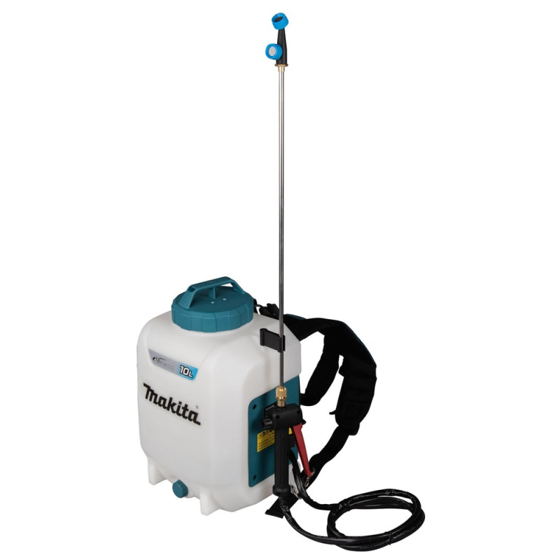 spruzzatori a zaino makita dus108z 10l + batteria 18v blu/bianco/nero