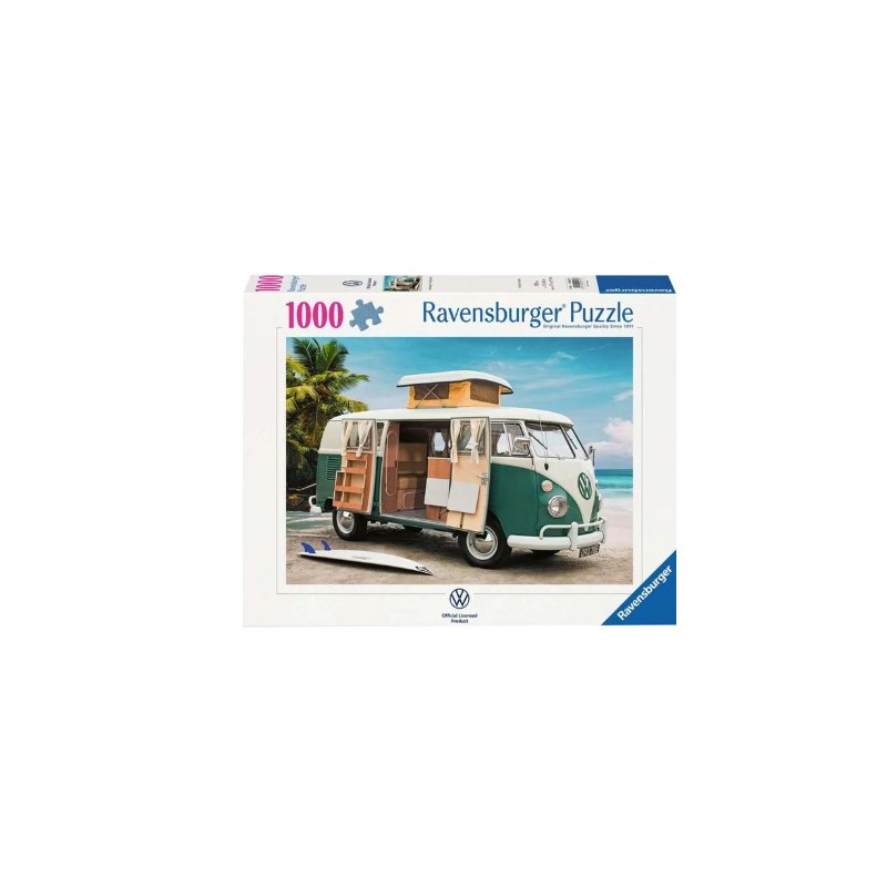 puzzle ravensburger volkswagen t1 campervan multicolore 1000pz [12000579]