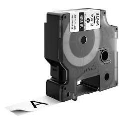 Dymo rhino band ind, nylon 19 mm x 3,5 m schwarz auf weiß [18489]