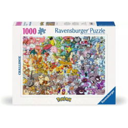 puzzle ravensburger pokemon sfida multicolore 1000pz [12000460]