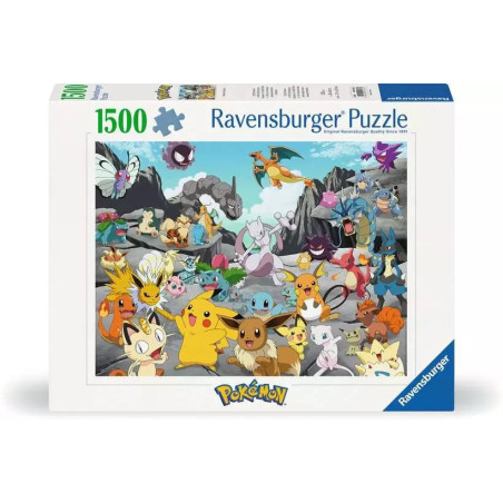puzzle ravensburger pokemon classici multicolore 1500pz [12000726]