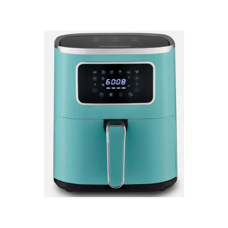 friggitrice ad aria calda heinrich's senza olio 5l 1450w verde