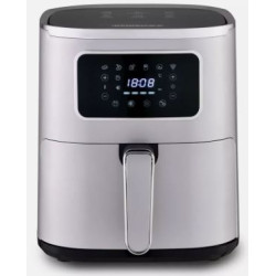 friggitrice ad aria calda heinrich's senza olio 5l 1450w argento