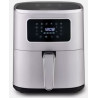 friggitrice ad aria calda heinrich's senza olio 5l 1450w argento