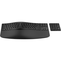 tastiera hp 960 ergonomica wireless bluetooth nero [7e755aa abz]