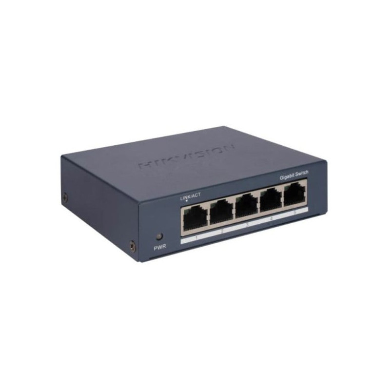 switch hikvision rj45 non gestito 5porte nero [ds-3e0505-o]