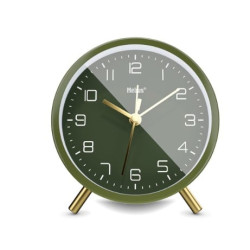 orologio sveglia mebus 56972 quarzo verde oliva/oro [56972]