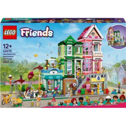 lego friends appartamenti e negozi di heartlake city multicolore