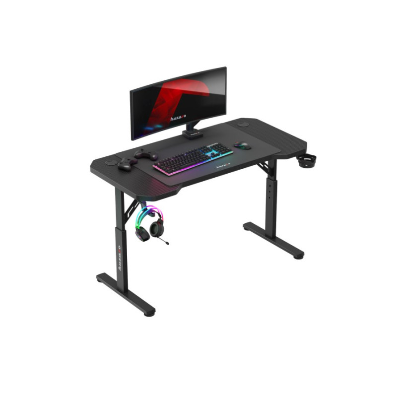 scrivania gaming huzaro hero 2.6 nero [hz-hero 2.6 black]