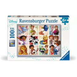 puzzle ravensburger disney multi character xxl multicolore 100pz