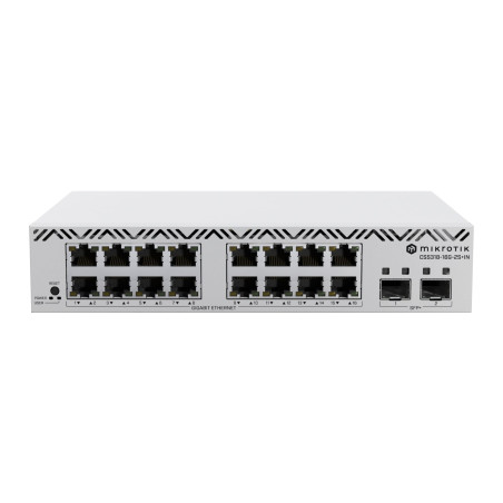 switch mikrotik css318-16g-2s+in gestito l2 16 porte gigabit