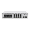 switch mikrotik css318-16g-2s+in gestito l2 16 porte gigabit