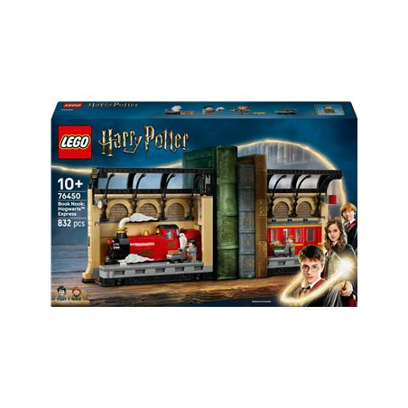 set di costruzione lego harry potter 76450 angolo dei libri espresso