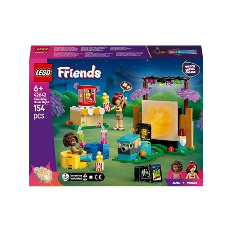 set di costruzione lego friends 42642 serata al cinema dell'amicizia