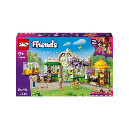 set di costruzione lego friends 42671 plant cafÃ© e negozio di fiori