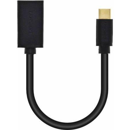 cavo usb 3.2 gen 1 ugreen usb-c a usb a m/f 0.15m nero [30701]