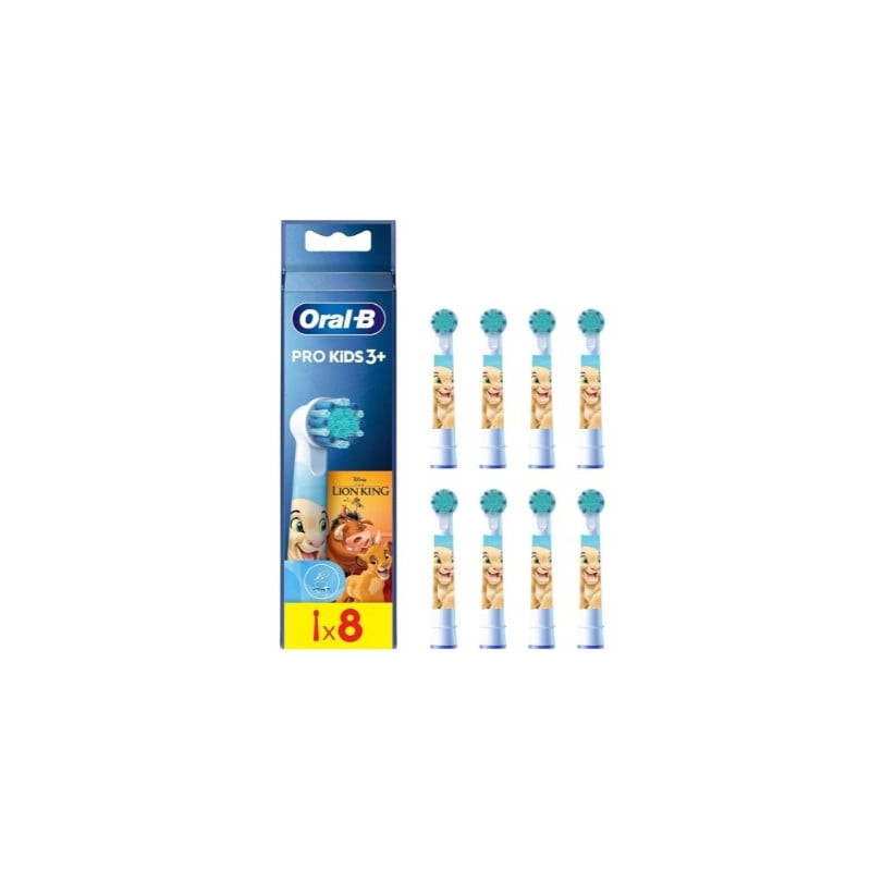 set testine di ricambio oral-b pro kids le roi lion multicolore
