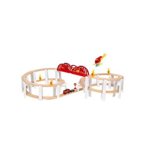 giocattolo ravensburger brio world grande set a spirale multicolore