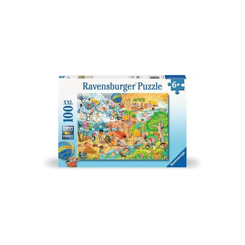 puzzle ravensburger le quattro stagioni multicolore 100pz [12004050]