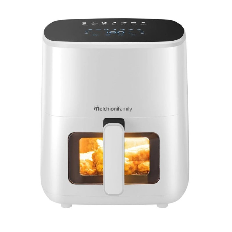 friggitrice ad aria melchioni family marianna new, capacità 5 l,