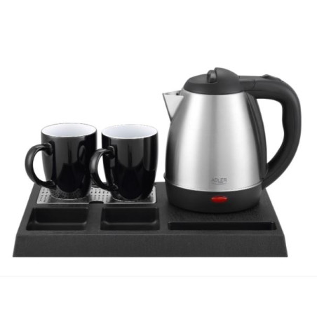 bollitore adler ad1354 per hotel 1.2l 1500w argento [hkadlczad135400]
