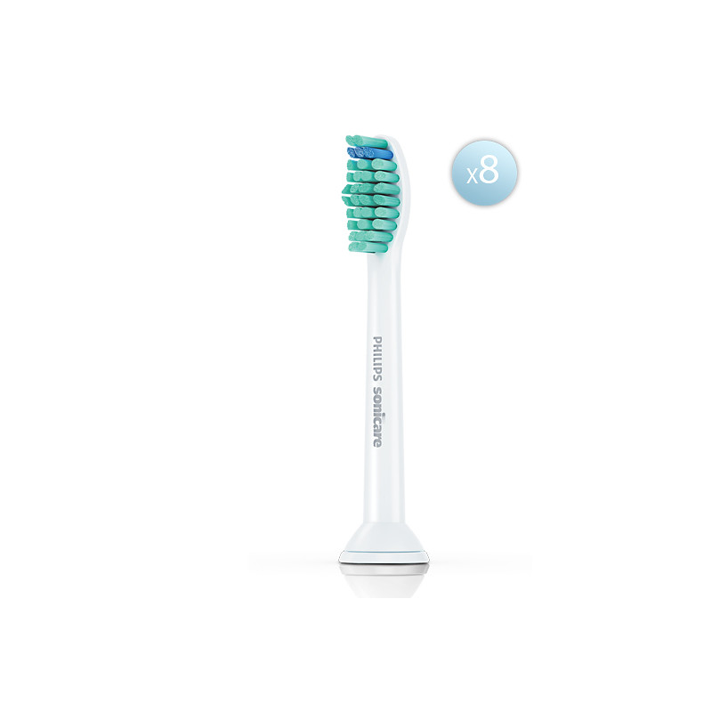 testine di ricambio philips sonicare proresults 8pz bianco [ahphiphx6018870]