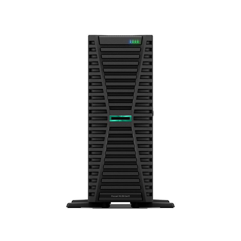 server hpe proliant ml350 64gb/480gb/4u/2ghz/sata iii/nero