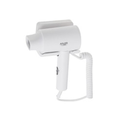 asciugacapelli adler ad 2285 per hotel 2000w bianco [ad 2285w]