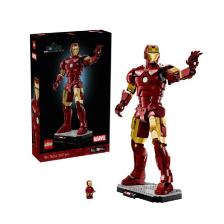 kit di costruzione lego marvel 76344 iron man mark 3 edizione da